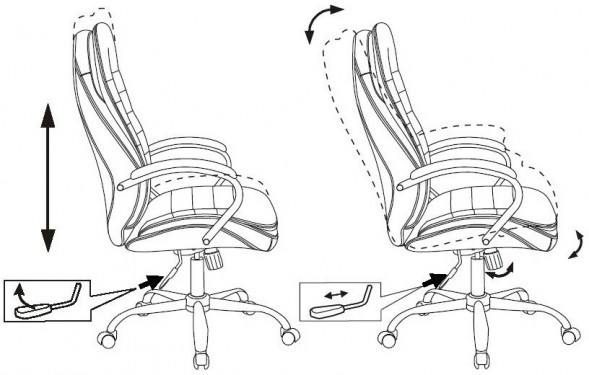 Кресло руководителя Бюрократ T-9950SL вельвет