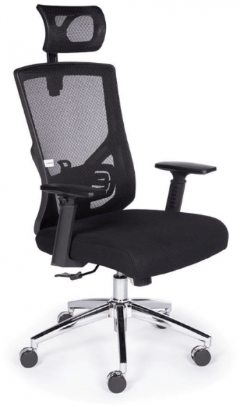 Кресло офисное ГАРДА SL чёрный пластик/сетка