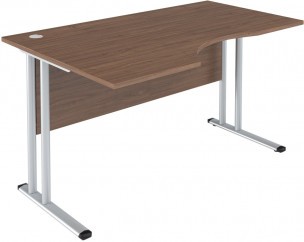 Стол эргономичный СА-2M(L) Беларусь Орех Французский 1400х900х755